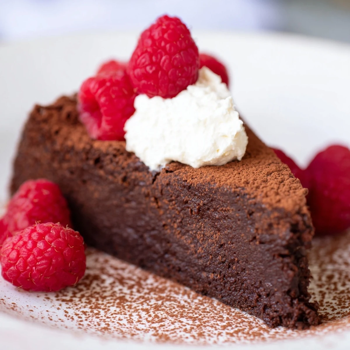 Decadent Flourless Chocolate Cake