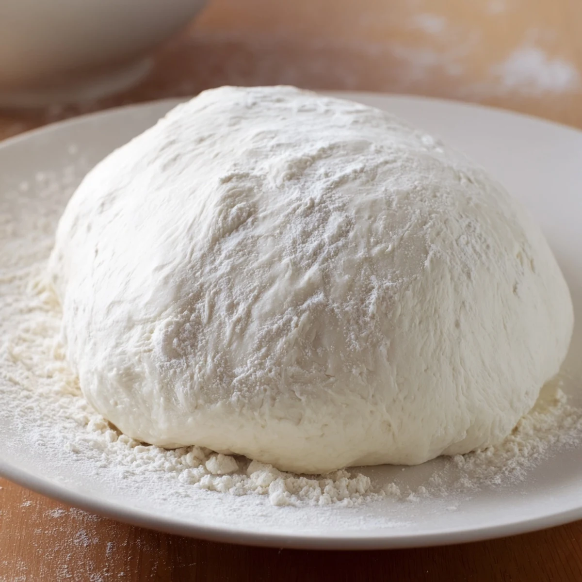 Homemade Soft Chewy Pizza Dough