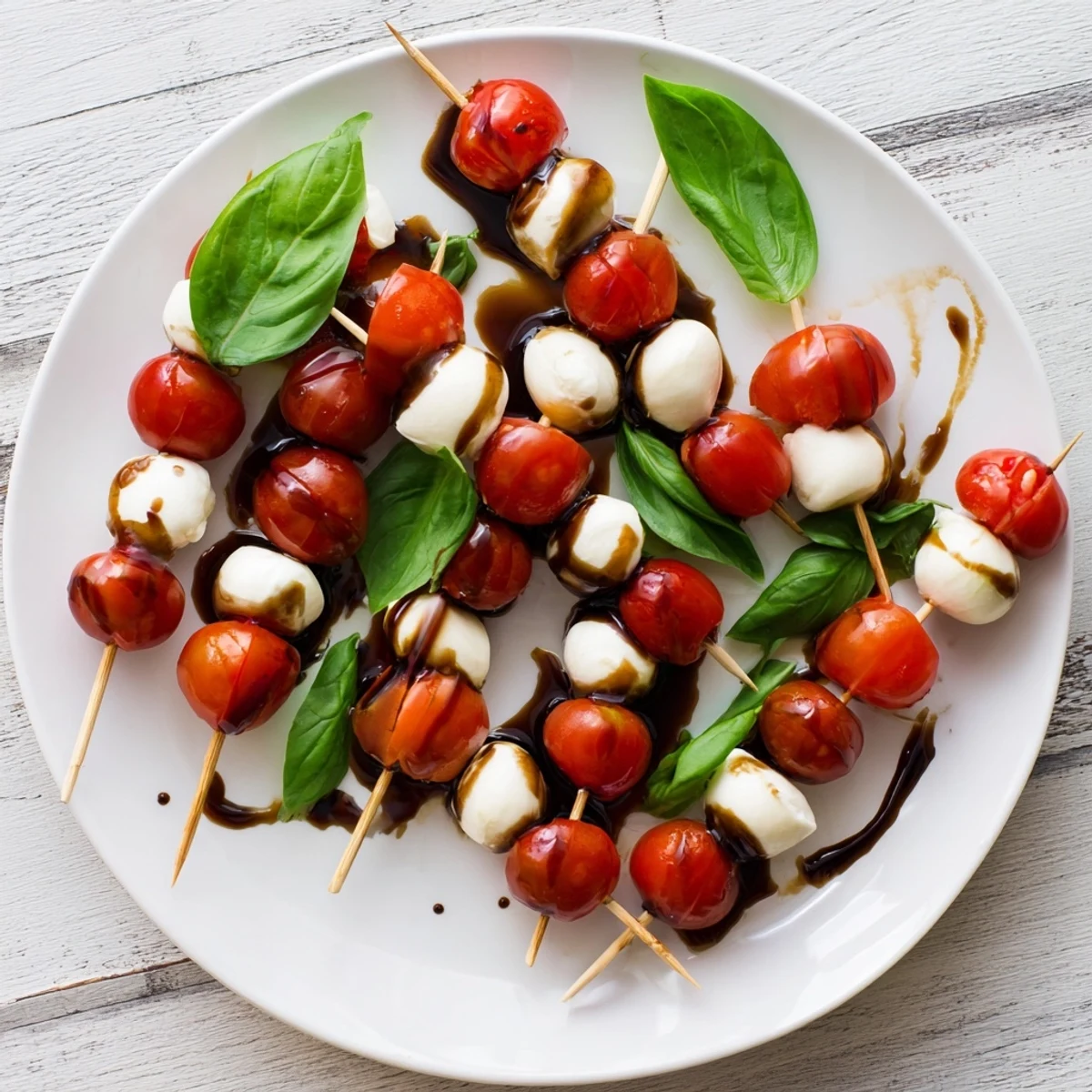 Fresh Caprese Salad Skewers