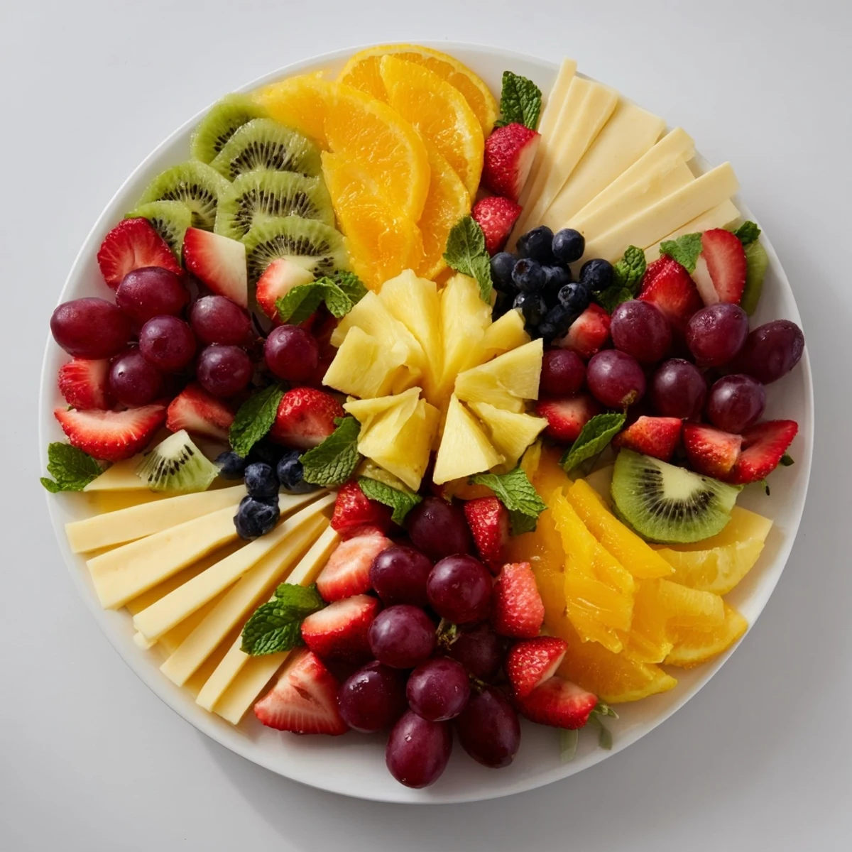 A stunning visual of The Kaleidoscope Circle: a beautiful platter with a symphony of flavors.