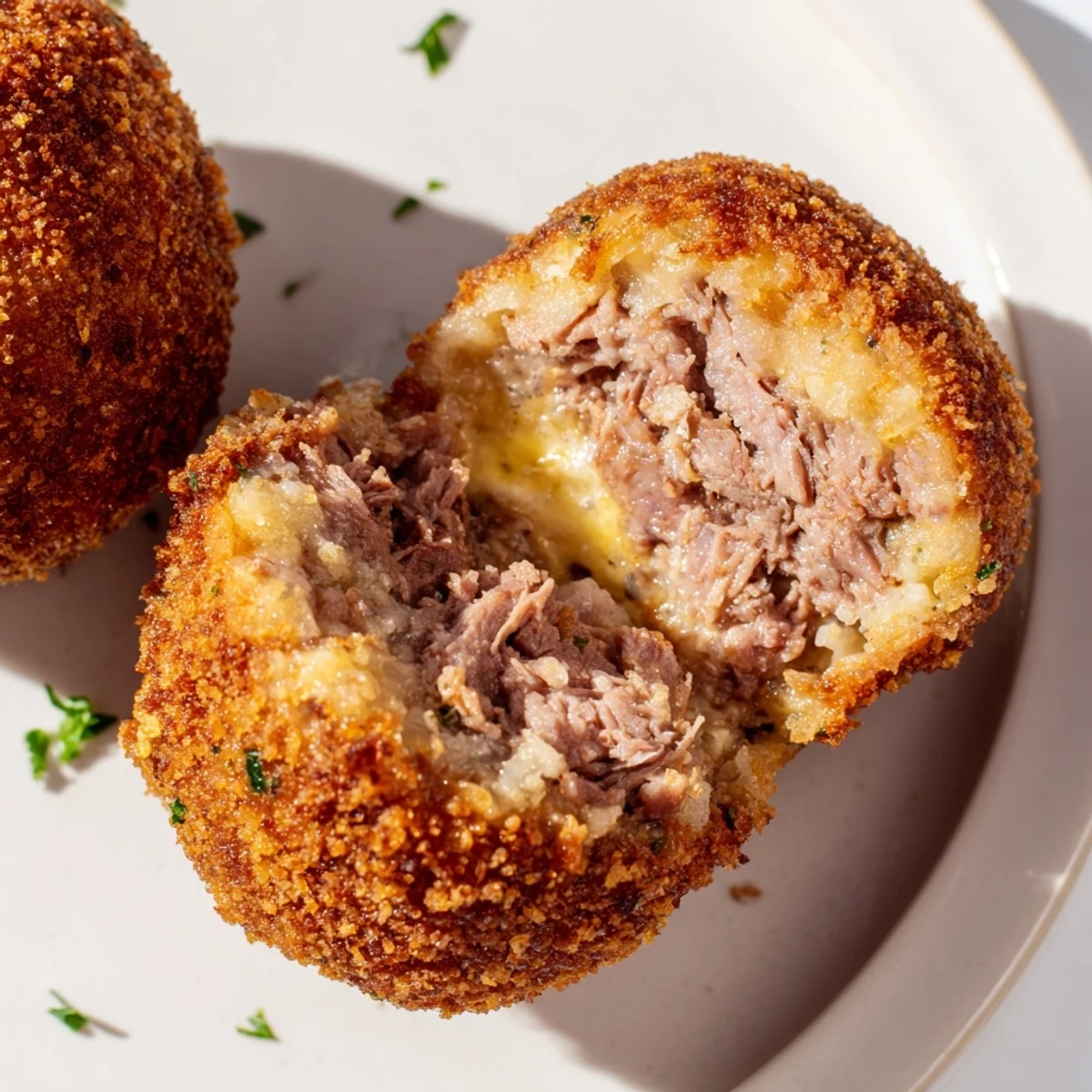 These perfectly fried Dutch croquettes are pictured; offering a comforting, flavorful appetizer.