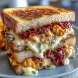 Southern-style pimento cheese tea sandwiches, perfect for Derby parties and afternoon gatherings.  