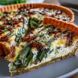 Spring Asparagus Quiche