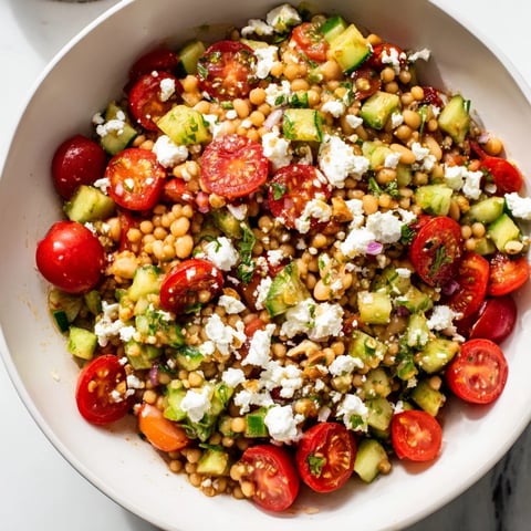 A vibrant photo of a Dense Bean Salad, served with a tangy Sleepy Girl Mocktail dressing.