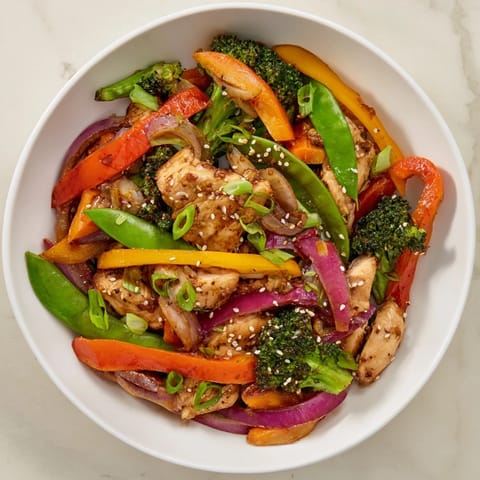 Sheet Pan Chicken Stir-Fry
