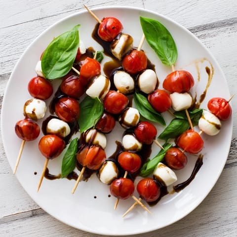 Fresh Caprese Salad Skewers