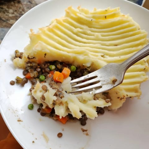 Hearty Lentil Shepherds Pie