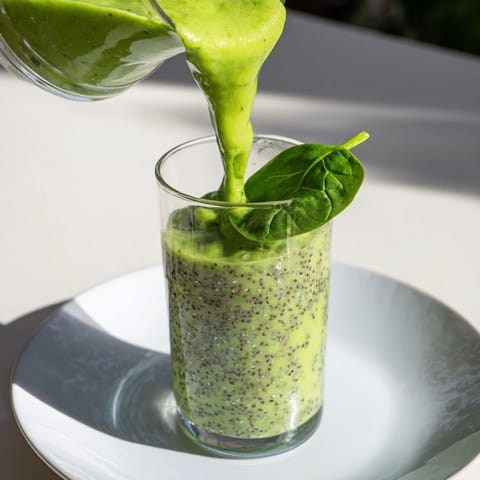 Spinach Avocado Green Drink