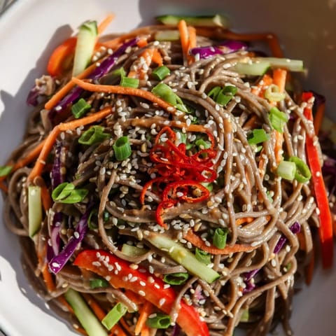 Soba Noodle Salad Fresh
