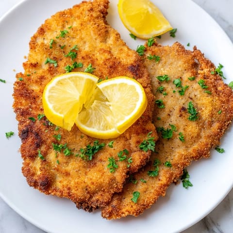 Austrian Wiener Schnitzel