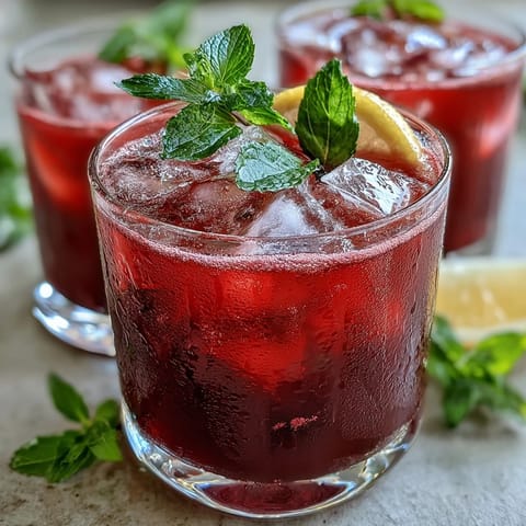 Naturally bright pink lemonade with beet juice, perfect for a sunny summer afternoon.