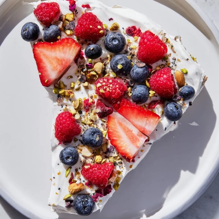 Homemade frozen fruit yogurt bark featuring a delicious blend of textures and tastes for easy snacking.