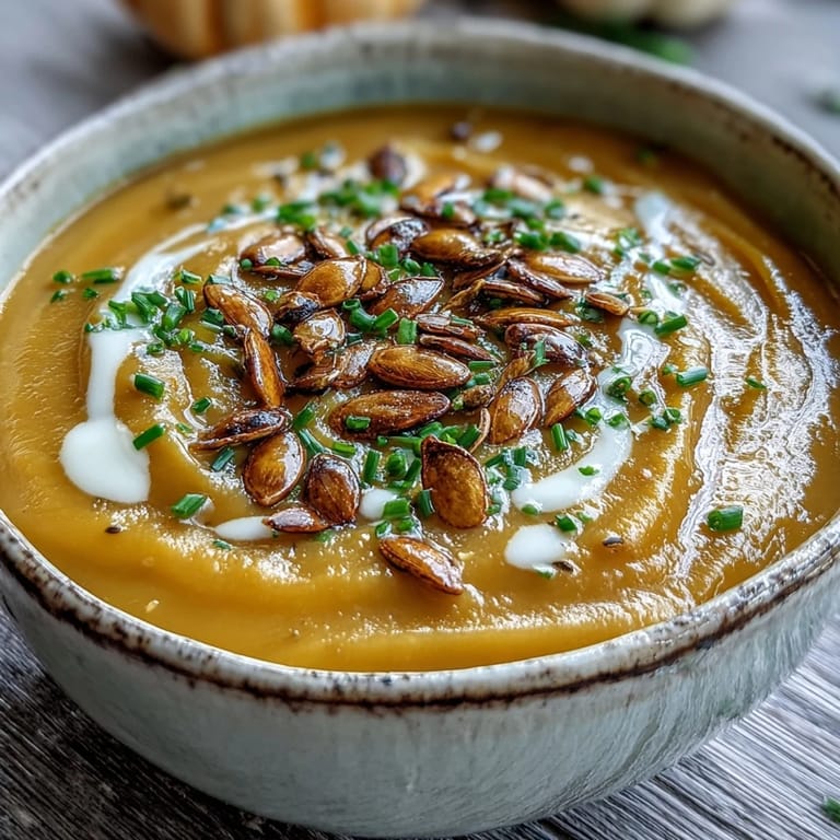 Freshly roasted acorn squash halves ready to be scooped for making creamy Acorn Squash Soup.