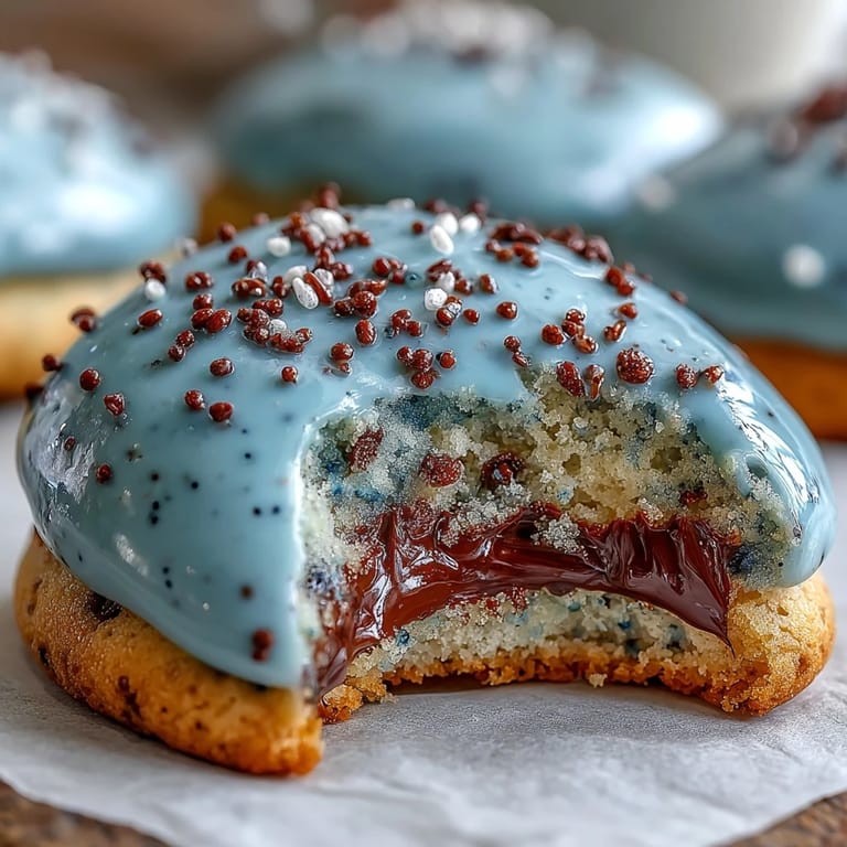 Enjoy these robins egg sugar cookies, lightly iced and perfectly speckled for Easter.
