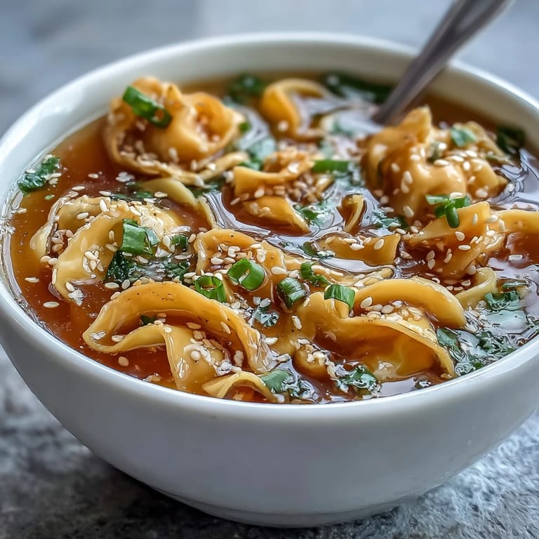 Silky strands of beaten egg float gracefully in a fragrant, golden broth, creating a comforting and nourishing homemade egg drop soup.  